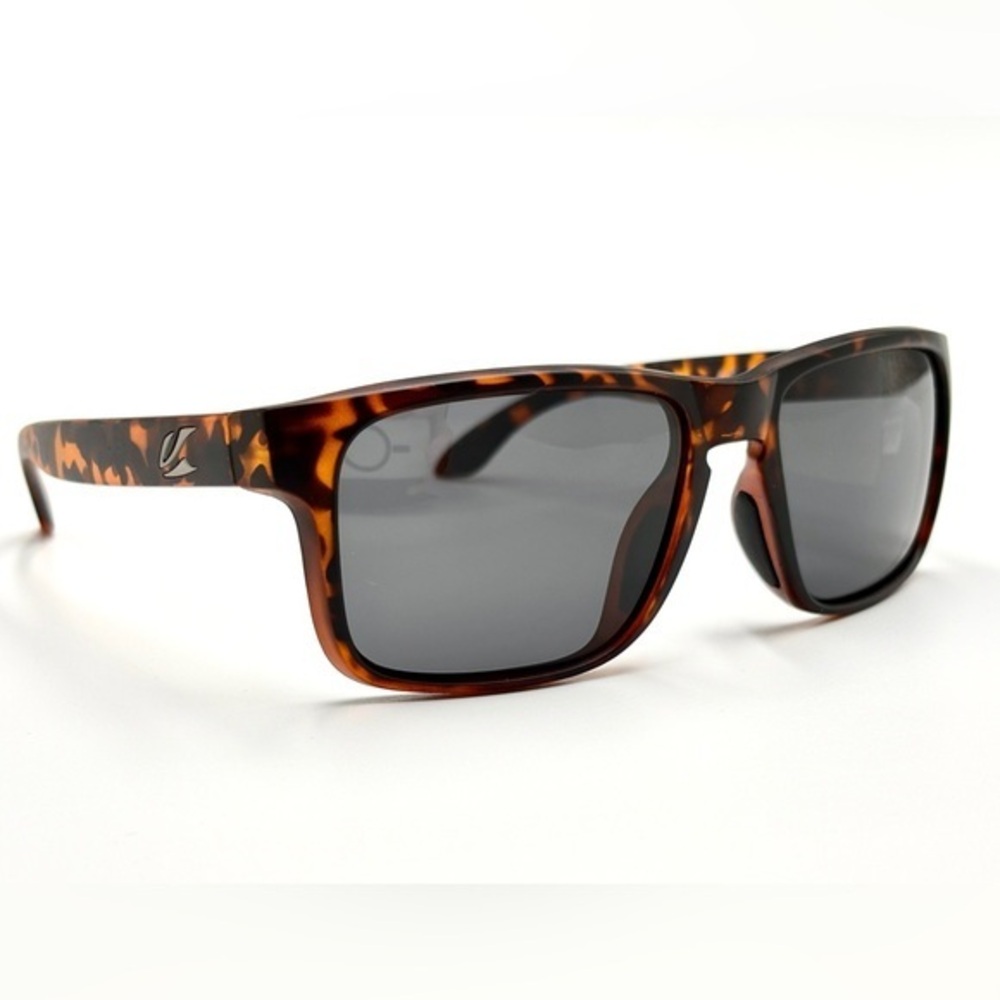 Kaenon Polarized Sunglasses SR91 Plastic Matte Tortoise Wrap Sports Frame 329